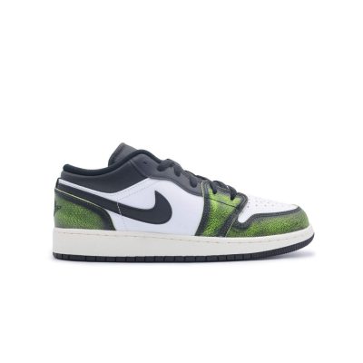 air jordan 1 low gs "electric green"