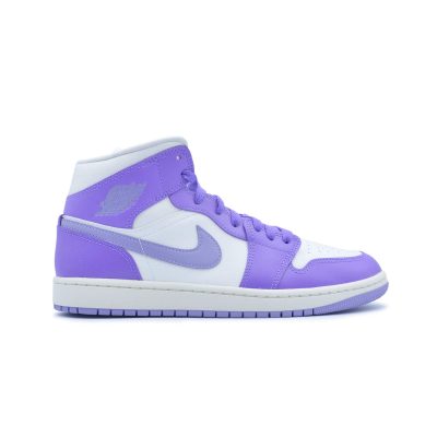 wmns air jordan 1 mid "action grape"
