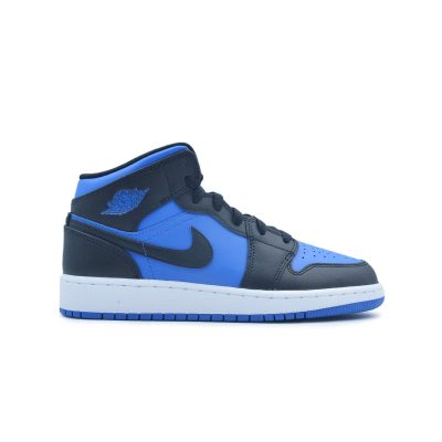 air jordan 1 mid gs "royal blue"