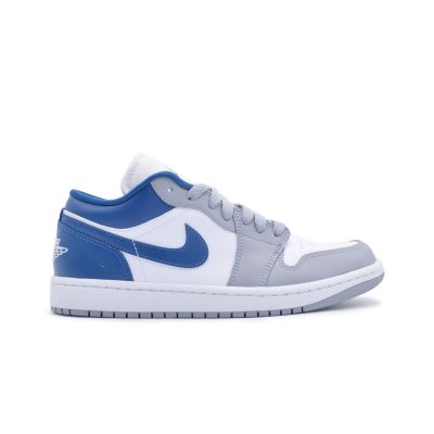 wmns air jordan 1 low "stealth blue"