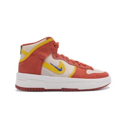 nike wmns dunk high up "cinnabar"
