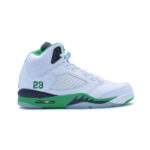 wmns air jordan 5 "lucky green"
