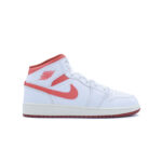 air jordan 1 mid se gs "dune red"