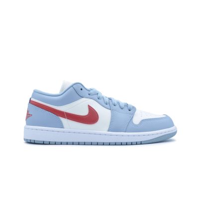 wmns air jordan 1 low "blue grey"