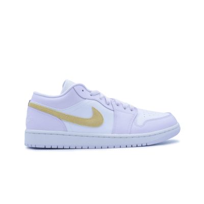 wmns air jordan 1 low "barely grape"