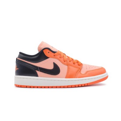 wmns air jordan 1 low "orange black"