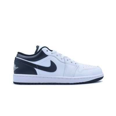 air jordan 1 low "white black"