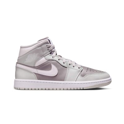 wmns air jordan 1 mid "atmosphere grey"