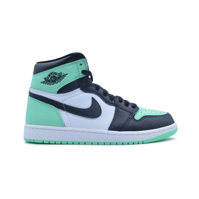 air jordan 1 hi og "green glow"