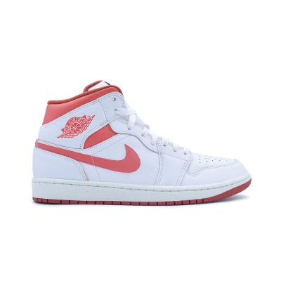 air jordan 1 mid se "dune red"
